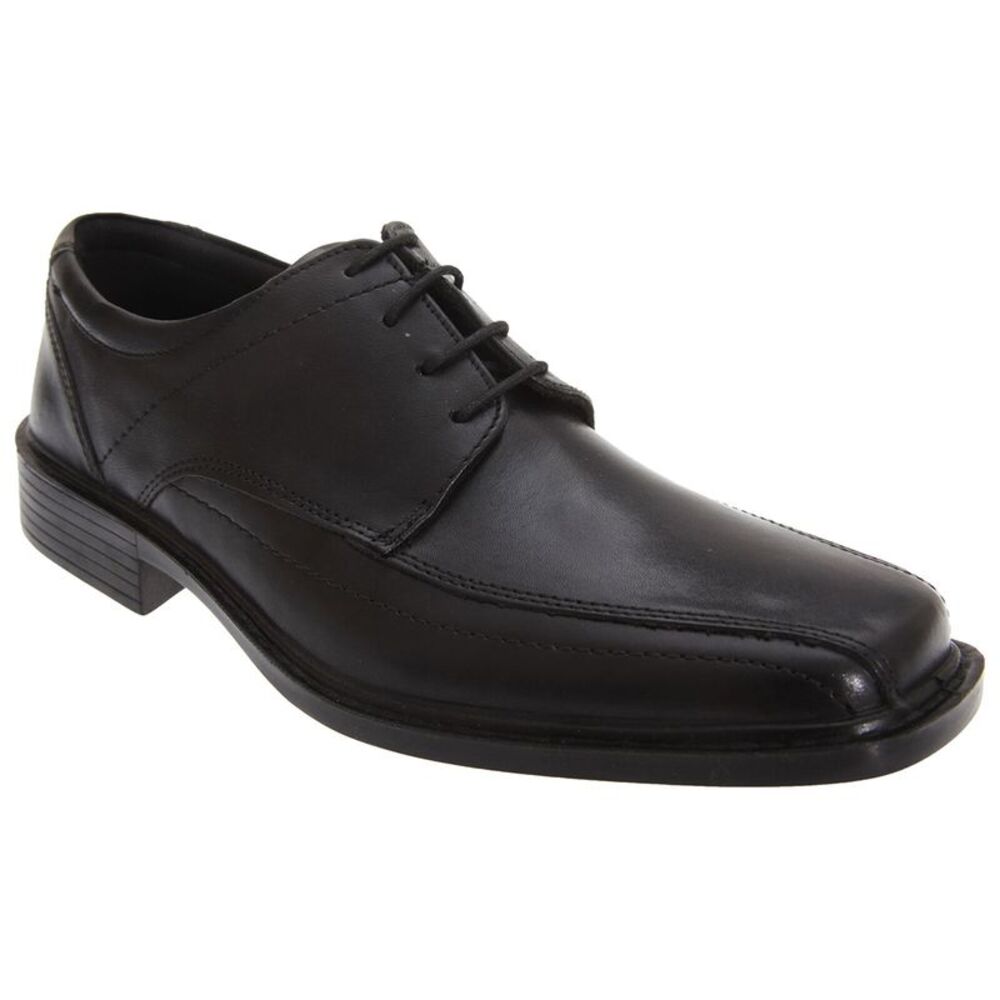 Roamers Mens Superlite Lace-Up Leather Formal Dress Oxford Shoes Sizes 7-15 / Bl
